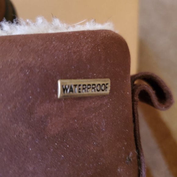 Muck Boot Waterproof Leather - Brown Liberty Wedge Boot - Picture 6 of 9